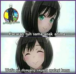 Meme anime waifu