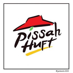 Meme kocak plesetan iklan PISSAH HUFT