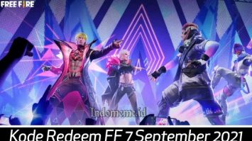 Kode Redeem FF 7 September 2021
