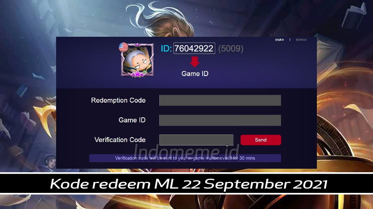Kode Redeem ML 22 September 2021