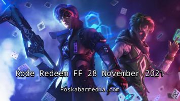 Kode Redeem FF 28 November 2021