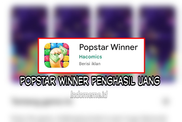 Popstar Winner Penghasil Uang