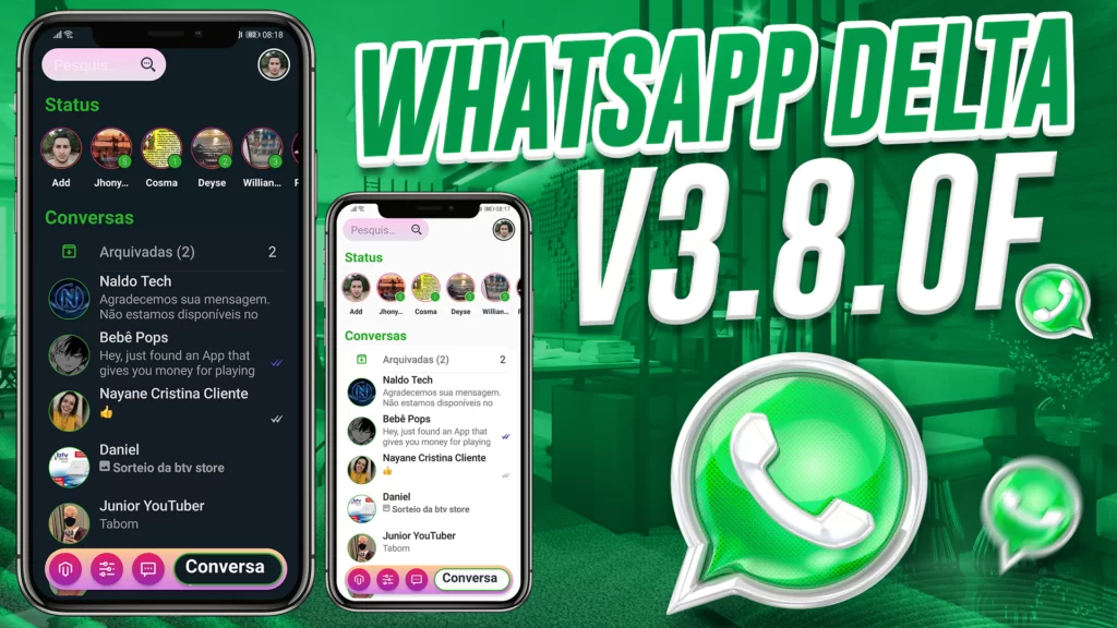 Download WhatsApp Delta Transparan 2023